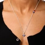 Isis silver necklace